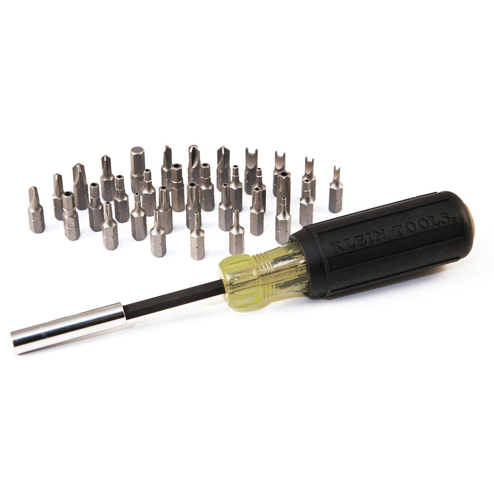 Klein Tools Cushion-Grip Screwdriver with 32 bits (99244)