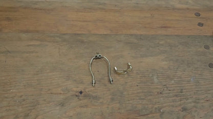 Miniature Harps For Small Lamps - Brass Plated (12730)