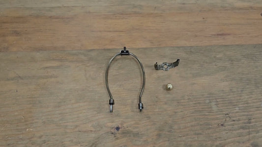 Regular Weight, Brass Plated Lamp Harps (12754)