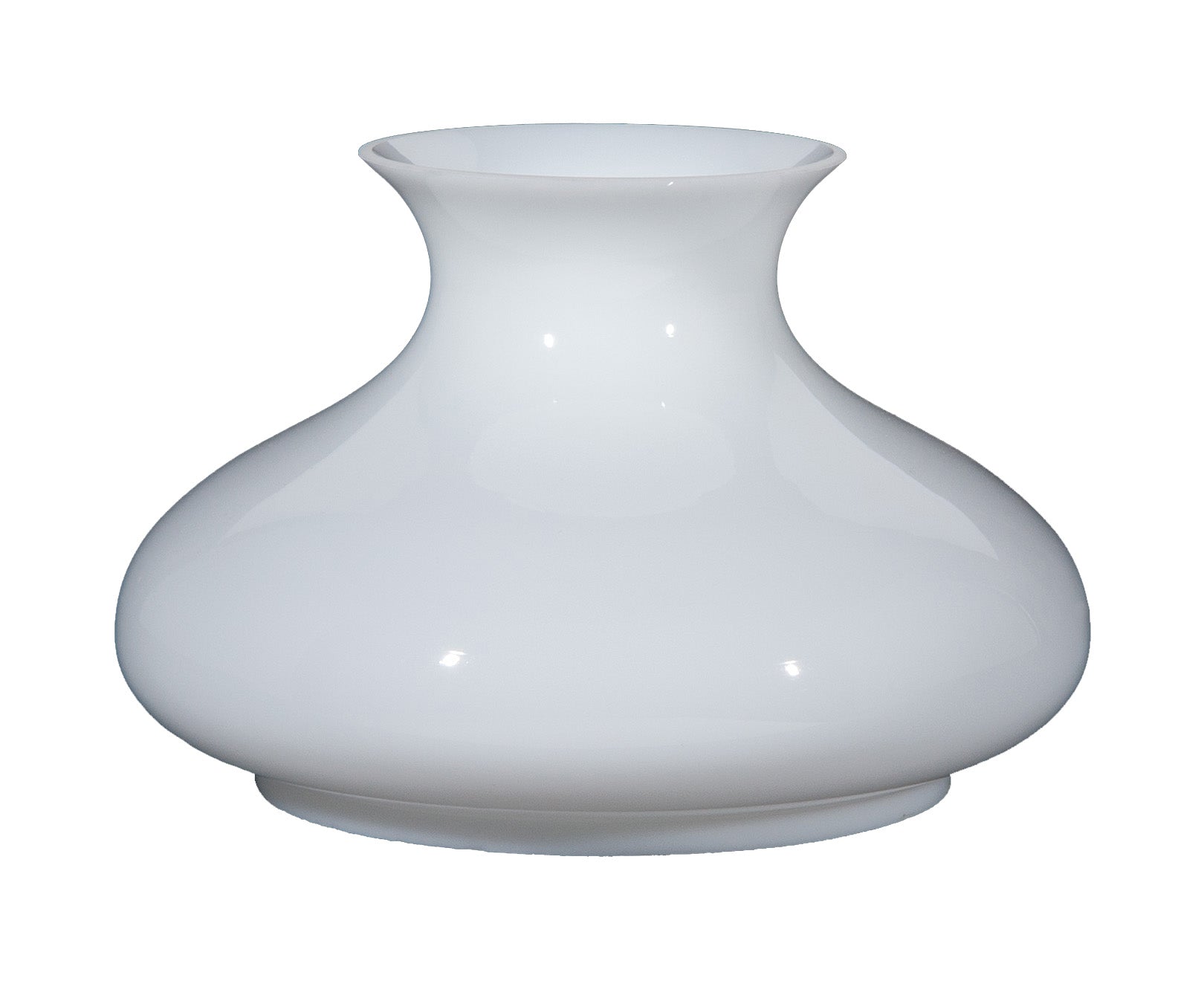 Opal Glass Big Tam-O-Shanter Shade, 7 inch fitter (00600) - Antique ...