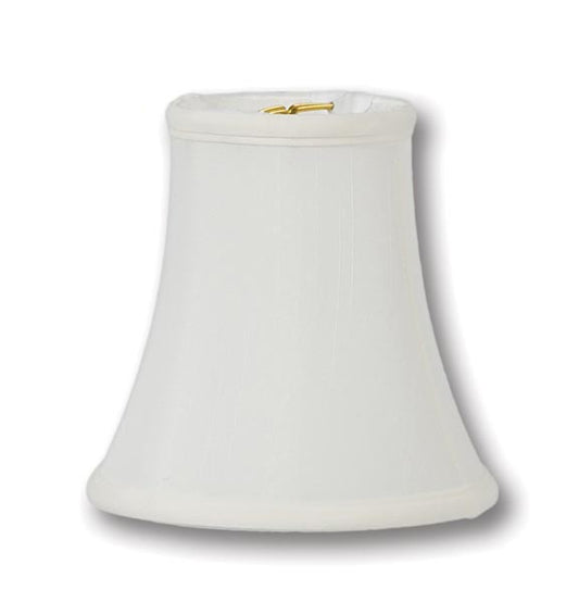 Tall Bell, Chandelier Shade, 3(T) x 5(B) x 5(H), Off White Color