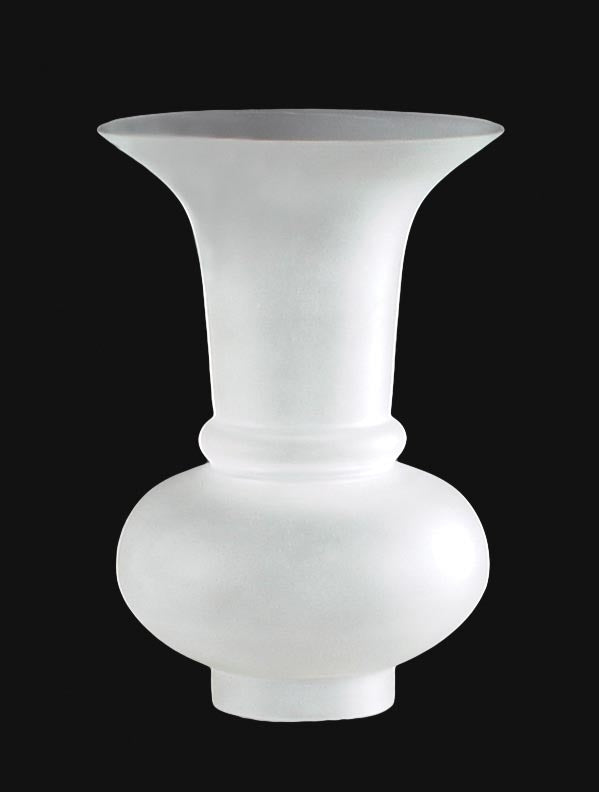  - DISCONTINUED - Argand Trumpet Lamp Shade, 2-1/2 inch fitter