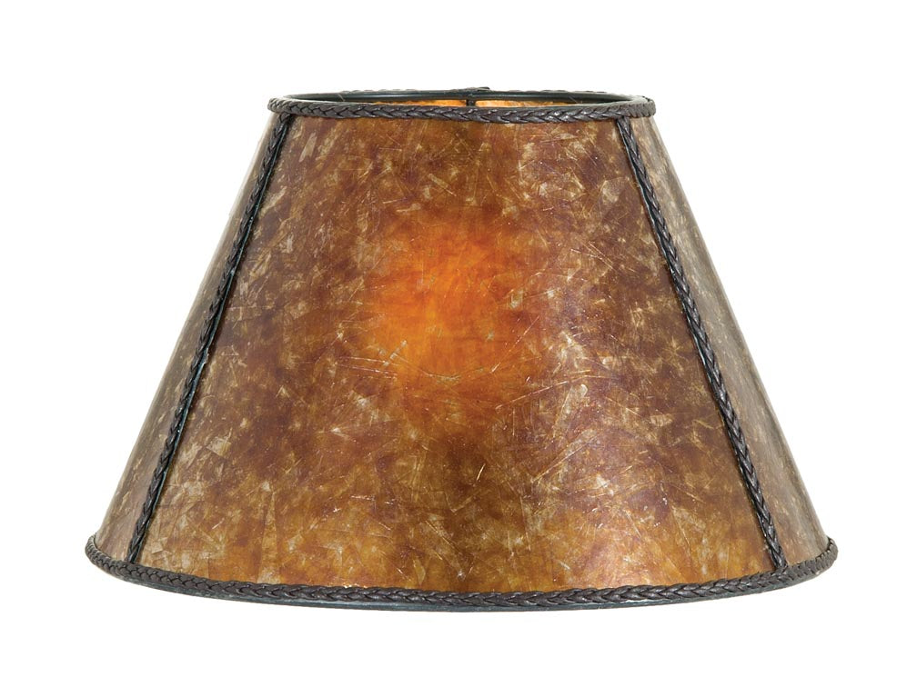 Amber Empire Style Mica Lamp Shade (05717M)