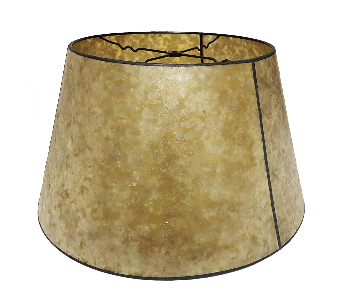 Golden Mica Empire Style Floor Lamp Shade