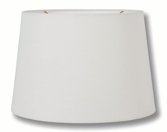 Essential Shades Brand, Empire Style, Hardback Lamp Shade, Off-White, 100% Linen material (07019WE)
