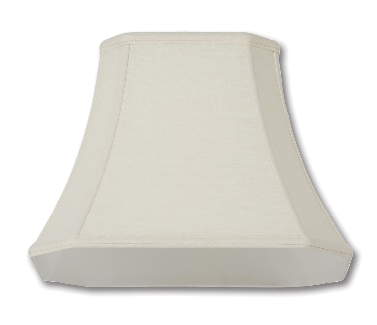 White rectangle best sale lamp shades