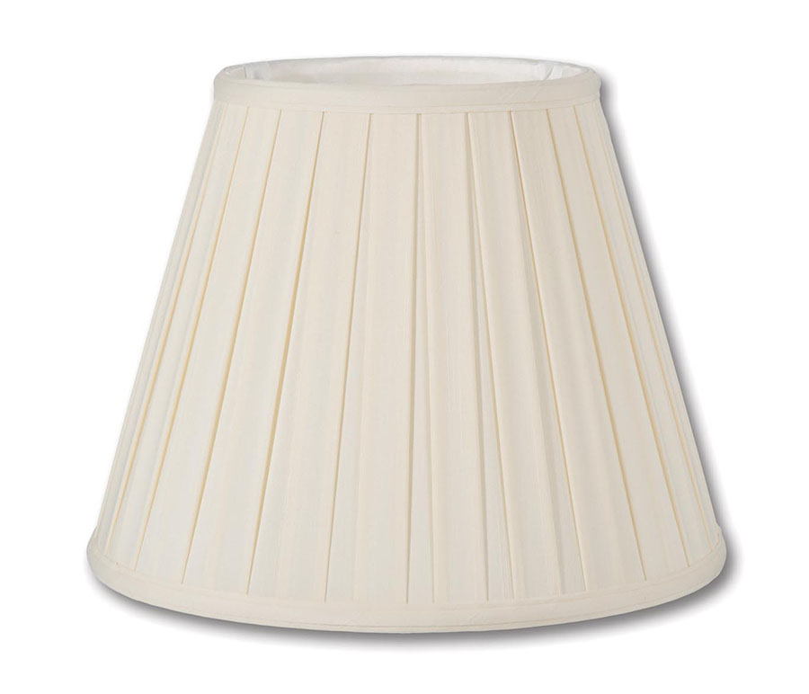Eggshell Deep Empire with Wide Box Pleat 