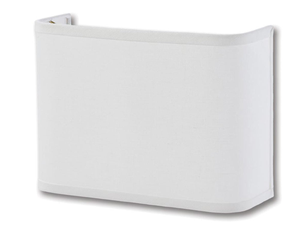 Half Lamp Shades for Sconces and Boudoir Lamps Off White Color, 100