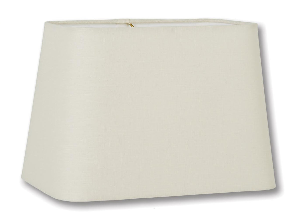 Round Corner Rectangle Hardback Shades - Eggshell Color, 100% Fine ...