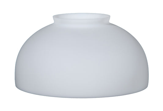 14 inch fitter USA-made Satin Opal Dome Shade