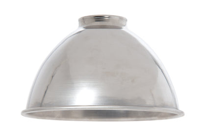 2-1/4 Inch Lip Fitter Industrial Style Metal Dome Shades, 7-1/16" Dia. - Choice of Color (08350B)