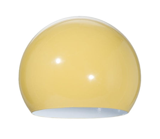 4.75" Diameter, Eyeball-Shaped Steel Lamp Shade - Harvest Gold Color