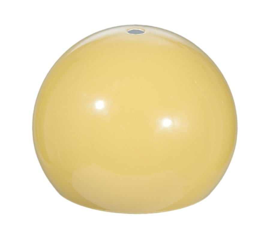 4.75" Diameter, Eyeball-Shaped Steel Lamp Shade - Harvest Gold Color