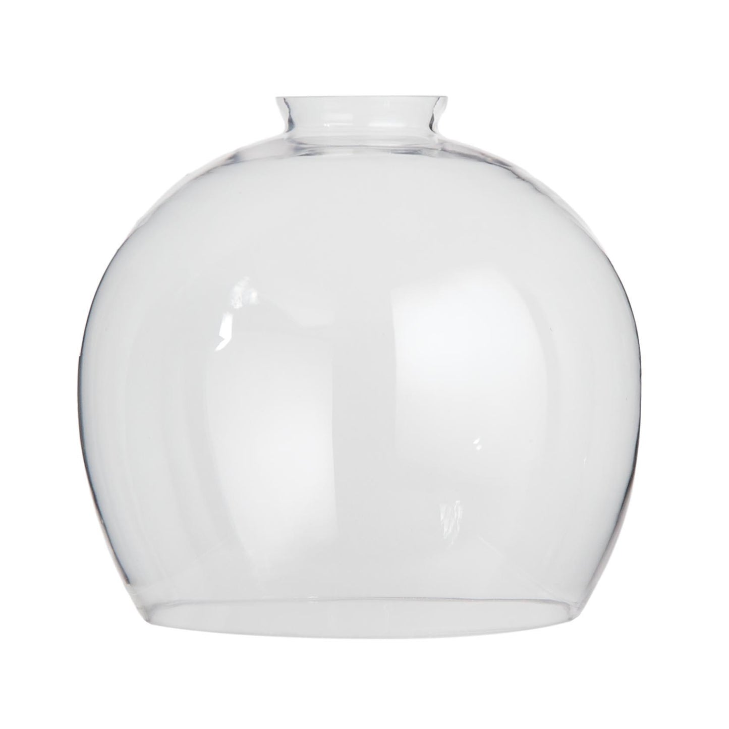 7 3/16" Dia. Clear Glass Ball Shade, Choice of Glass Type
