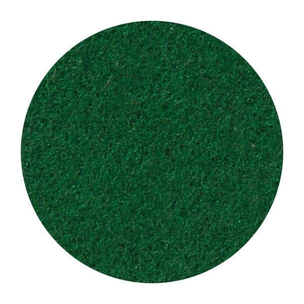 Round, Adhesive Backed Green Felt