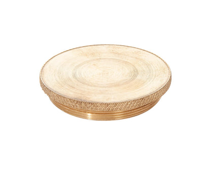 Turned Brass Cap, No Hole, 2 Inch Dia. 