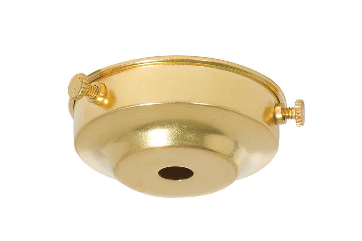 2-1/4 Inch Fitter Unfinished Brass Shade Holder, 1/8IP