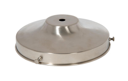 6 Inch Fitter Satin Nickel Finish Brass Shade Holder, 1/8IP