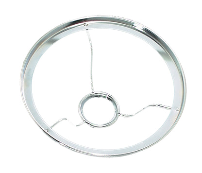 10 inch Nickel Plated Shade Holder designed to fit Aladdin Brand Lamps