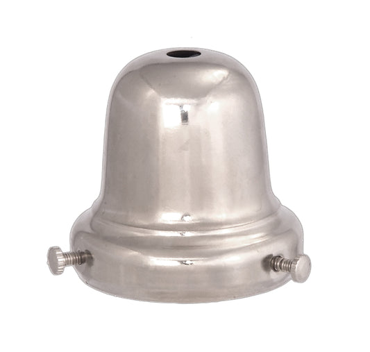 2 1/4" Nickel Plated Bell-type Shade Holder