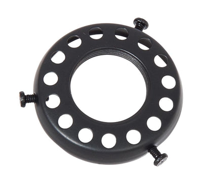  2-1/4" Fitter Screw-on, Uno-Type Shade Holder W/ Rosette Set Screws