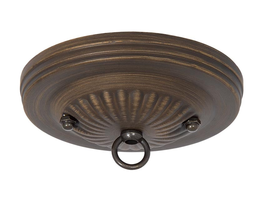 Antique Bronze Ceiling Canopy Kit with Hardware, 5-1/8" dia.