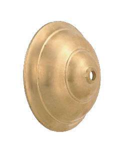 Round Die Cast Brass Back Plate