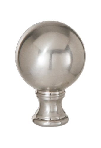 Sphere Cast Brass Lamp Finial