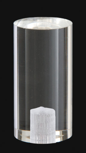 1 3/4" Cylinder-Shaped Acrylic Cylinder Finial