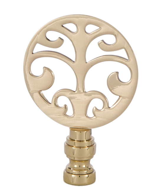 Cast Brass Decorative Lamp Finial