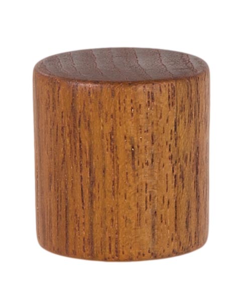 Wooden Drum Style Lamp Finial, 1 1/4" ht.