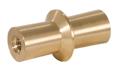 Bowtie Style Brass Lamp Finial - Unfinished Brass, 1 7/8" ht.