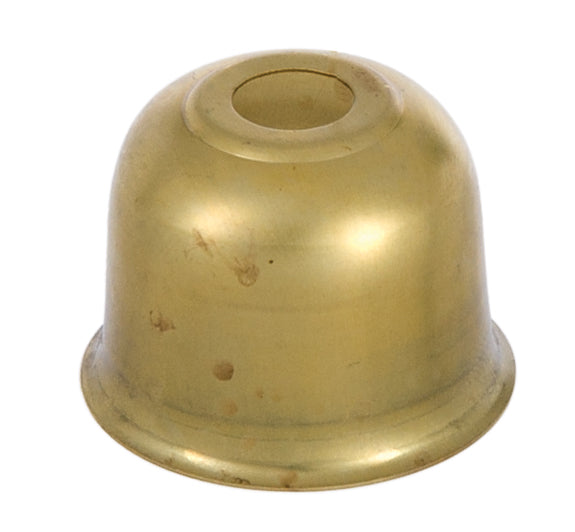 1 1/16 Inch Stamped Brass Candle Cup