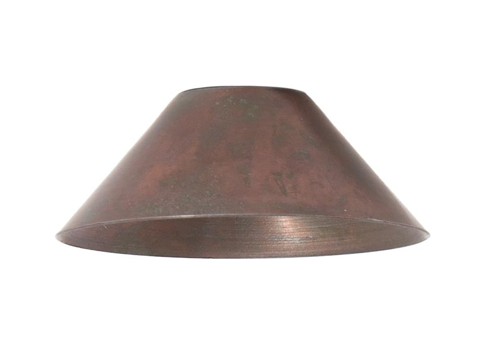15/16 Inch Tall Unfinished Steel Cone Shaped Stamped Brass Cup, 1/8IP