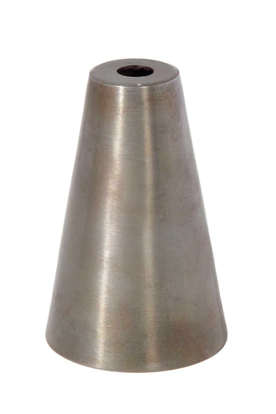 3.4 Inch Tall Unfinished Steel Cone Socket Cup, 1/8IP Slip