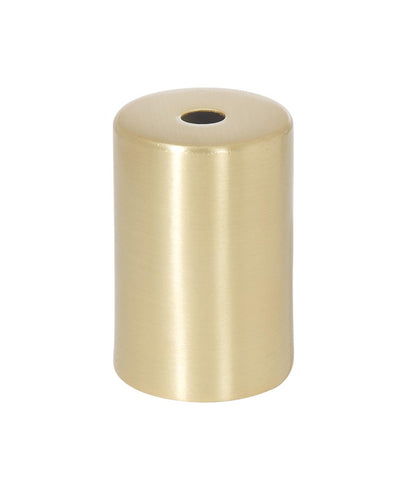 Satin Brass E-26 Lamp Socket Cup with COMPLETE with Socket and Mounting Hardware