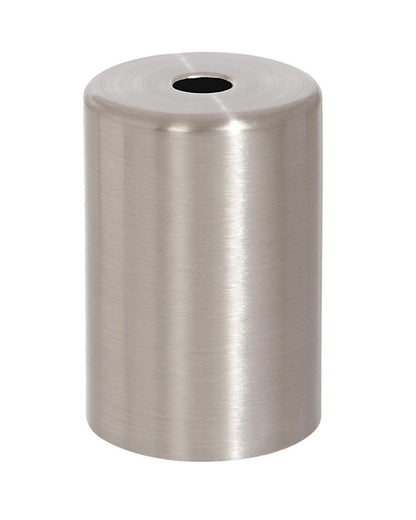 Satin Nickel Finish Steel E-26 Lamp Socket Cup COMPLETE with Socket and Mounting Hardware