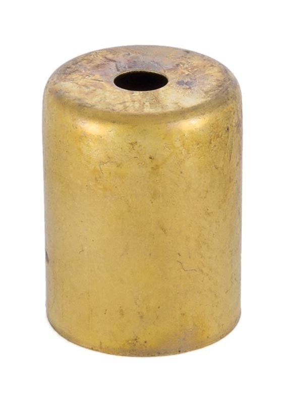 2" Tall, 1.46" ID Unfinished Brass Lamp Socket Cup