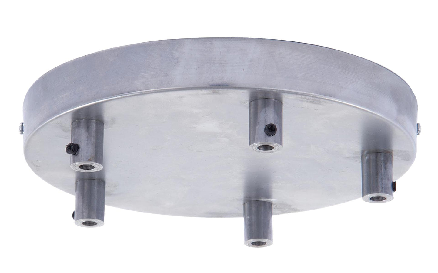 5-Port Lighting Fixture Canopy Kit in Unfinished Steel