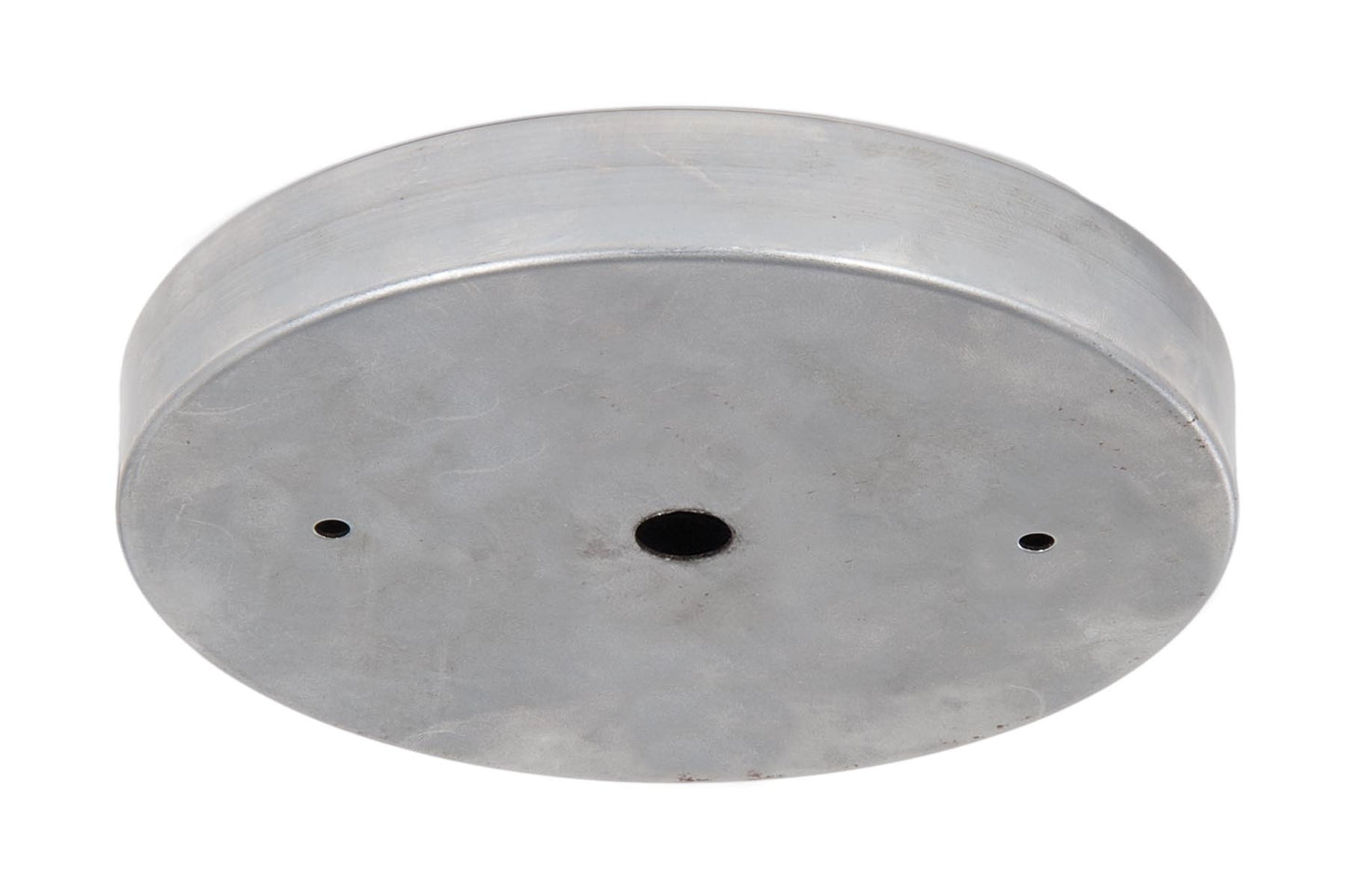 6 Inch Outer Diameter Unfinished Steel Ceiling Canopy or Back Plate, 1/4 IP Slip