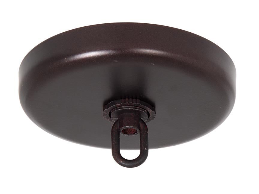 Antique Bronze Finish Plain Rounded Ceiling Canopy Or Canopy Kit