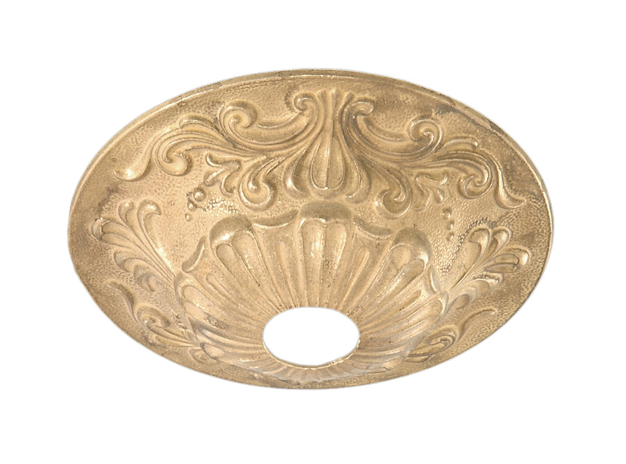 High Quality, Cast Brass Canopy, 5 1/2 Inch Diameter, Choice of Finish