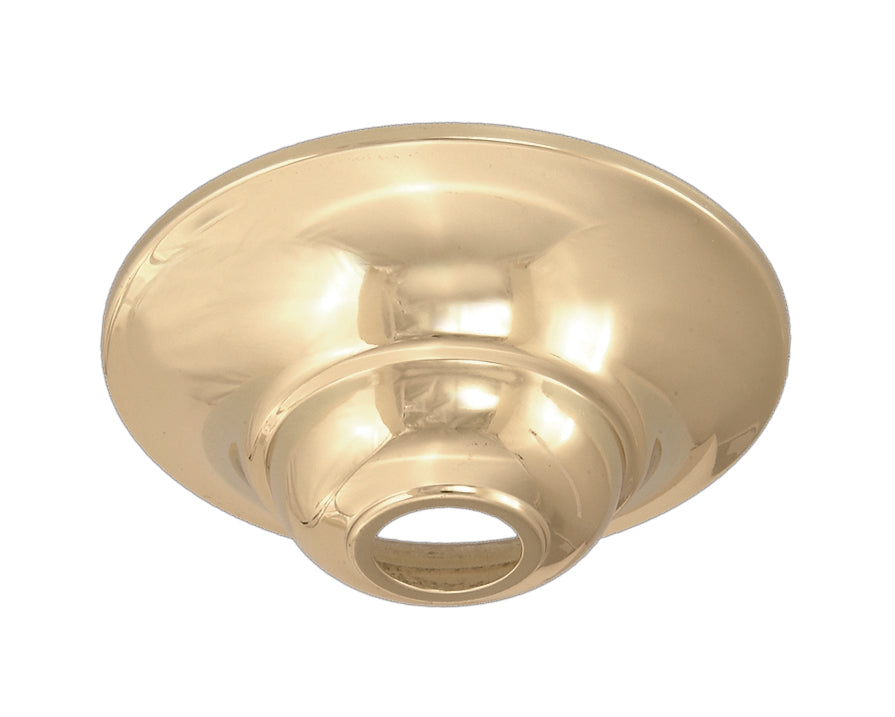 Stamped Brass Canopy, 1 1/16" Slip Center Hole