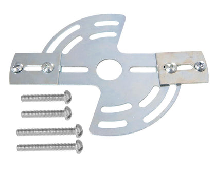 Unwired School House Fixtures, Nickel Plated