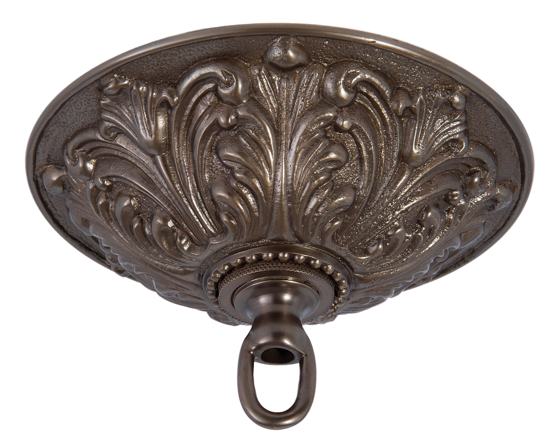5-1/2" Diameter Ceiling Canopy kit, Die Cast Brass Material, Antique Bronze Finish