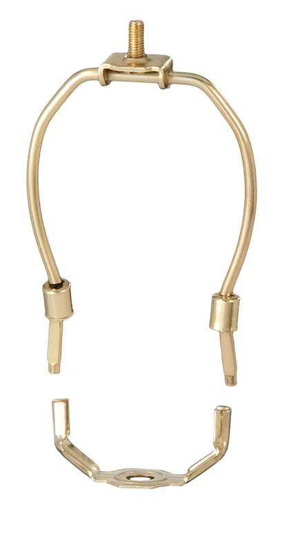 Miniature Harps For Small Lamps - Brass Plated