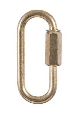 Chain Connection Link, Brass Plated