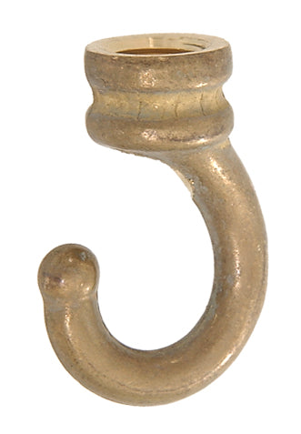 1 3/8" Cast Brass Lamp Hook