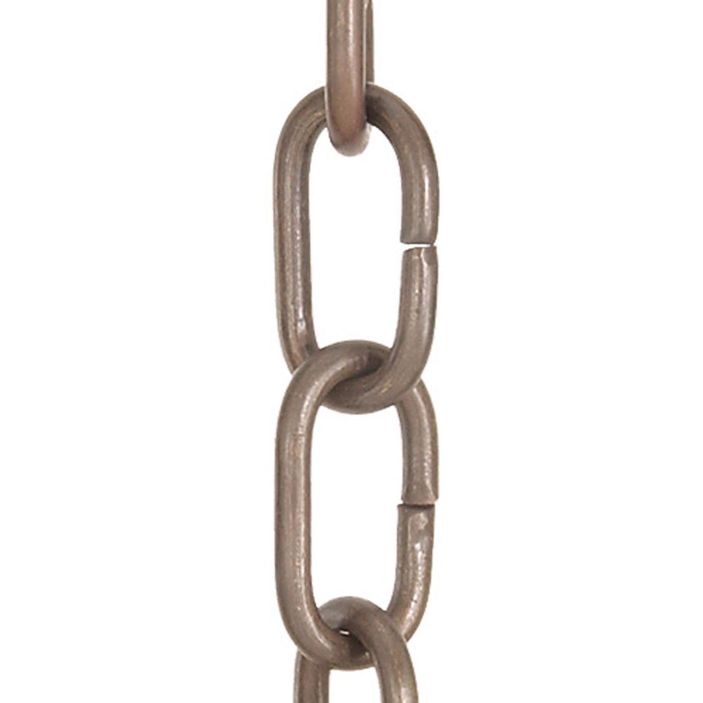Antique Finish, Straight Side Oval Brass Chain (12983A)