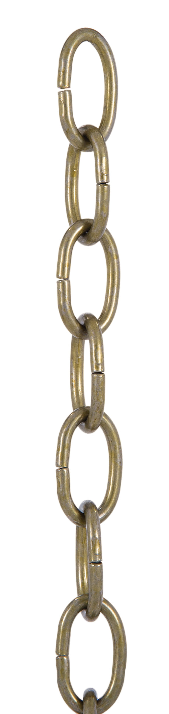 Antique Brass Finish, 5 Gauge Oval Steel Chain
